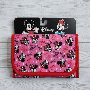 Disney Minnie Mouse Pink Travel Organizer NWT